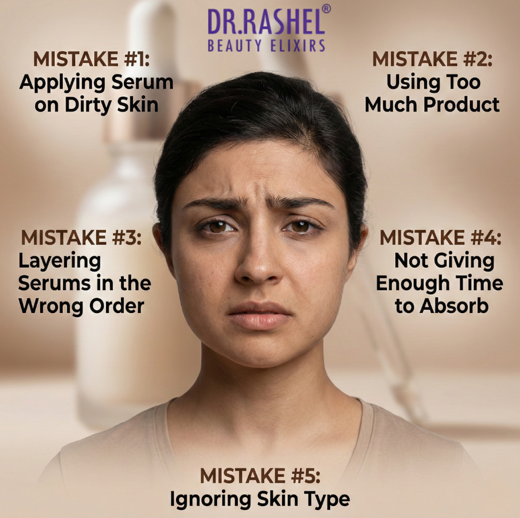 Face Serum Common Mistakes